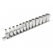 Набор головок 1/4" 4-14мм 12гр.13ед. T213M JTC