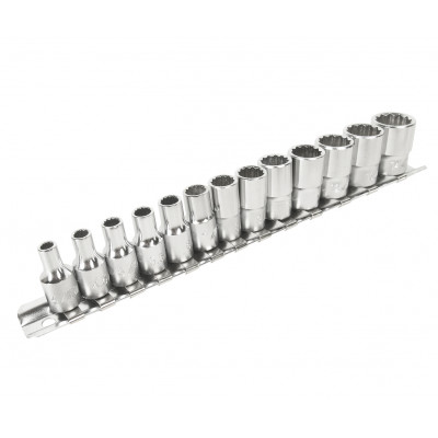 Набор головок 1/4" 4-14мм 12гр.13ед. T213M JTC Набор головок 1/4" 4-14мм 12гр.13ед. T213M JTC