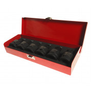 Набір головок ударних TORX T70, T80, T90, T100, SPLINE M16, M18 3/4" 6од. J606T JTC