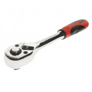 Тріскачка 3/8" 72зубца 200мм (гумова ручка) 5023B JTC