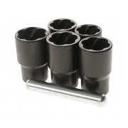 Набор головок глубоких для поврежденных болтов и гаек 1/2" 6ед. 4399 JTC