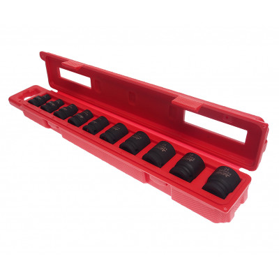 Набор головок для поврежденных болтов и гаек 10ед. 7865 JTC Набор головок для поврежденных болтов и гаек 10ед. 7865 JTC