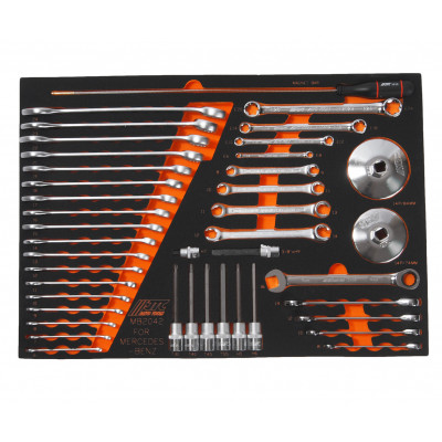 Набір інструментів для Mercedes-Benz (2 секція) MB2042 JTC Набір інструментів для Mercedes-Benz (2 секція) MB2042 JTC