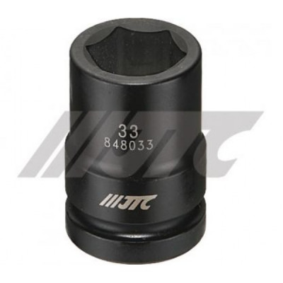 Головка ударная средней глубины 1" 6гр. 30мм L=80мм 848030 JTC Головка ударная средней глубины 1" 6гр. 30мм L=80мм 848030 JTC