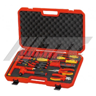 Набір головок торцевих діелектричних 1/2 "25од. I018 JTC Набір головок торцевих діелектричних 1/2 "25од. I018 JTC