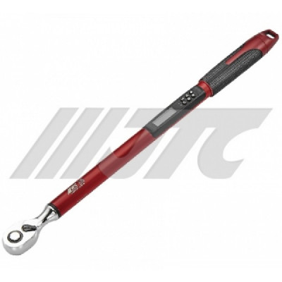 Ключ динамометричний 6,8-135 Нм 3/8 "з цифровою індикацією і функцією кутоміра 1472 JTC Ключ динамометричний 6,8-135 Нм 3/8 "з цифровою індикацією і функцією кутоміра 1472 JTC