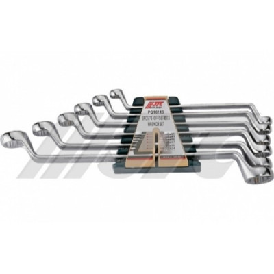 Набор ключей накидных 75° 10-24мм угол 6ед. PQ1011S JTC Набор ключей накидных 75° 10-24мм угол 6ед. PQ1011S JTC