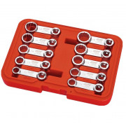         Набор ключей накидных односторонних 10-19мм х 3/8" 7828 JTC