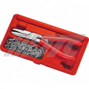         Клещи для обжима колец крепления обивки сидений (100колец в комплекте) 5536S JTC