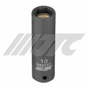 Головка ударная глубокая магнитная 6гр. 1/4", 8мм 245008 JTC