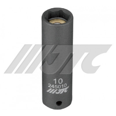 Головка ударная глубокая магнитная 6гр. 1/4", 8мм 245008 JTC Головка ударная глубокая магнитная 6гр. 1/4", 8мм 245008 JTC